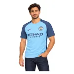 16/17 Manchester City Retro Home Jersey — AI model preview, upper-body front view