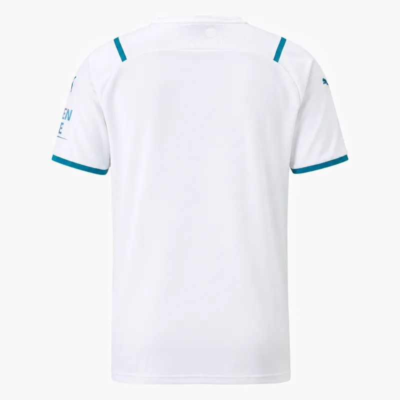 21/22 Manchester City Away Jersey — AI-generated product preview, back view