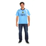 08/09 Manchester City Retro Home Jersey — AI model preview, full-body front view