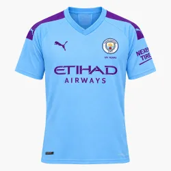 19/20 Manchester City Retro Home Jersey - product photo 19/20 Manchester City Retro Home Jersey — AI-generated product preview, front view