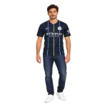 18/19 Manchester City Retro Away Jersey — AI model preview, full-body front view