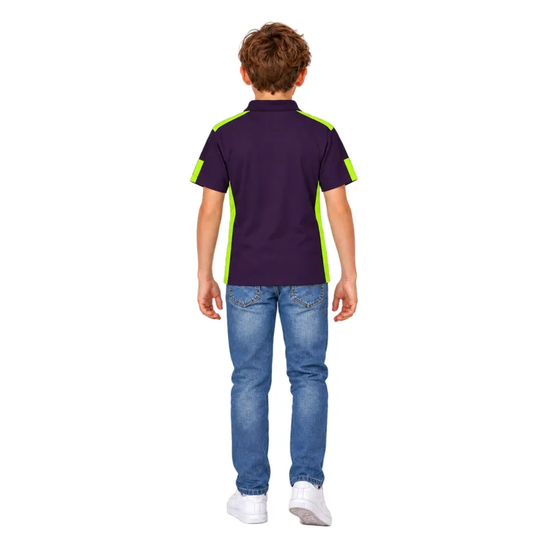 14/15 Manchester City Retro Third Kids Jersey — AI model preview, full-body back view