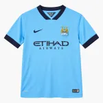 14/15 Manchester City Retro Home Kids Jersey — AI-generated product preview, front view