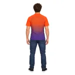 16/17 Manchester City Retro Third Jersey — AI model preview, full-body back view