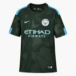 17/18 Manchester City Retro Third Kids Jersey 17/18 Manchester City Retro Third Kids Jersey — AI-generated product preview, front view