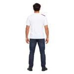 10/11 Manchester City Retro Third Jersey — AI model preview, full-body back view