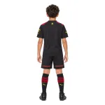22/23 Manchester City Away Kids Kit — AI model preview, full-body back view; socks optional