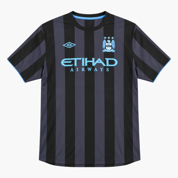 12/13 Manchester City Retro Third Jersey - AI-generated product preview, front view