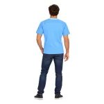 17/18 Manchester City Retro Home Jersey — AI model preview, full-body back view