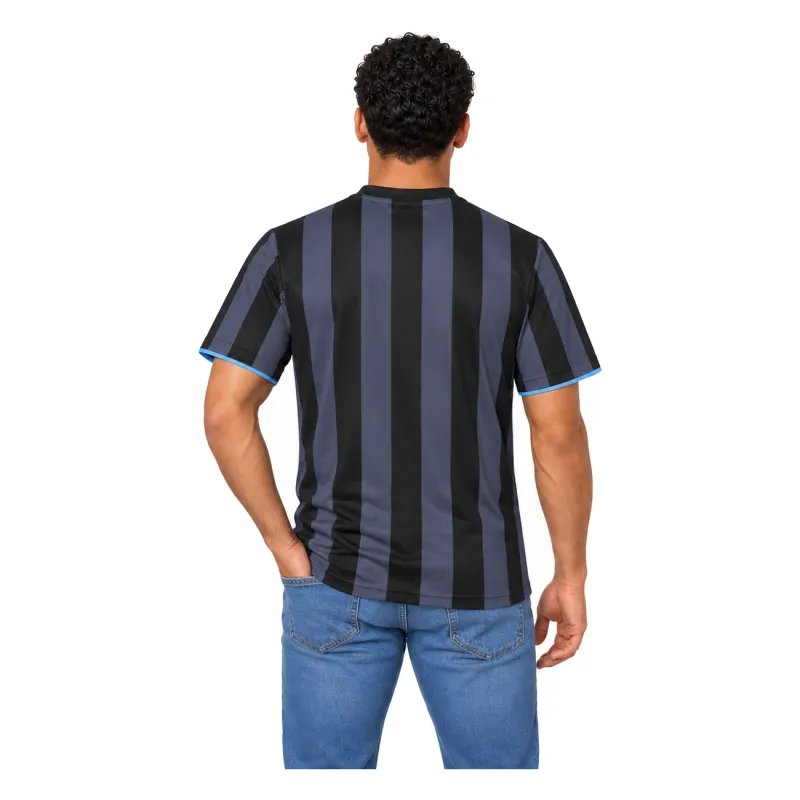 12/13 Manchester City Retro Third Jersey — AI model preview, upper-body back view