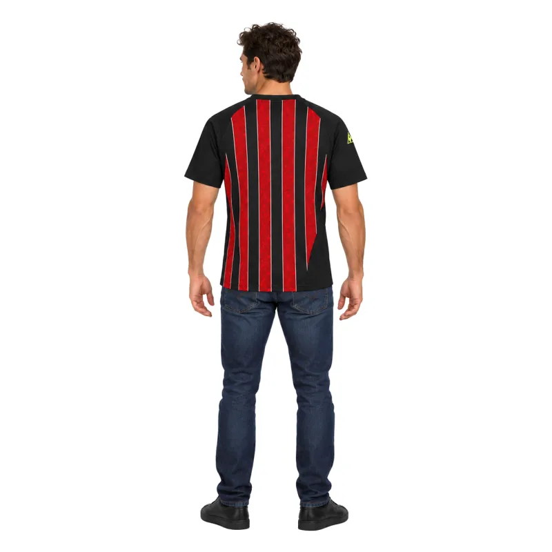 08/09 Manchester City Retro Away Jersey — AI model preview, full-body back view