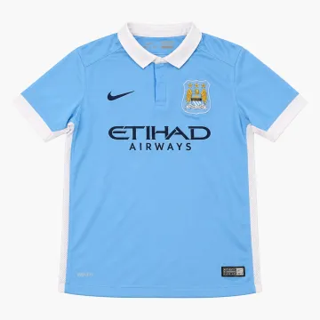 15/16 Manchester City Retro Home Kids Jersey