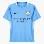 17/18 Manchester City Retro Home Jersey 17/18 Manchester City Retro Home Jersey — AI-generated product preview, front view