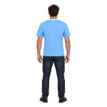 09/10 Manchester City Retro Home Jersey — AI model preview, full-body back view