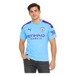 19/20 Manchester City Retro Home Jersey — AI model preview, upper-body front view