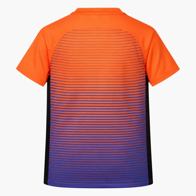 16/17 Manchester City Retro Third Kids Jersey — AI-generated product preview, back view