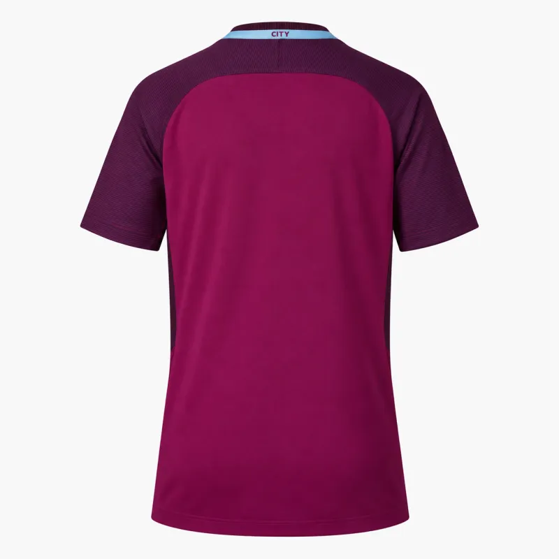 17/18 Manchester City Retro Away Kids Jersey — AI-generated product preview, back view