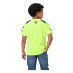 22/23 Manchester City Third Kids Jersey — AI model preview, upper-body back view