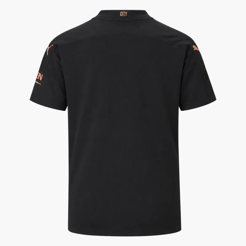 20/21 Manchester City Retro Away Kids Jersey — AI-generated product preview, back view