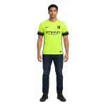 15/16 Manchester City Retro Third Jersey — AI model preview, full-body front view