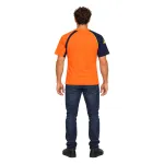 08/09 Manchester City Retro Third Jersey — AI model preview, full-body back view