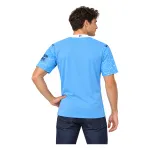 20/21 Manchester City Retro Home Jersey — AI model preview, upper-body back view