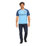 16/17 Manchester City Retro Home Jersey — AI model preview, full-body front view