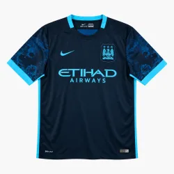 15/16 Manchester City Retro Away Jersey — AI-generated product preview, front view