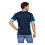15/16 Manchester City Retro Away Jersey — AI model preview, upper-body back view