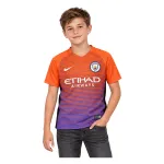 16/17 Manchester City Retro Third Kids Jersey — AI model preview, upper-body front view
