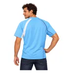 08/09 Manchester City Retro Home Jersey — AI model preview, upper-body back view