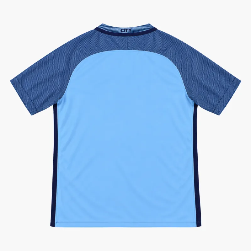 16/17 Manchester City Retro Home Kids Jersey — AI-generated product preview, back view
