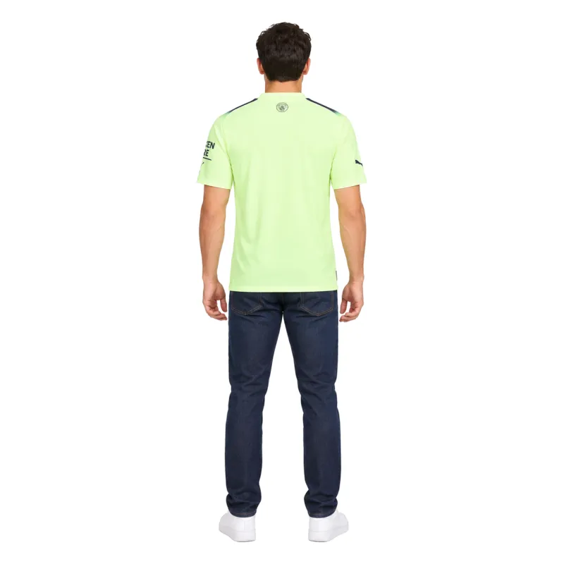 22/23 Manchester City Third Jersey — AI model preview, full-body back view