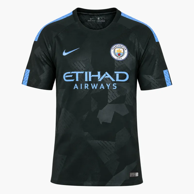 17/18 Manchester City Retro Third Jersey — AI-generated product preview, front view