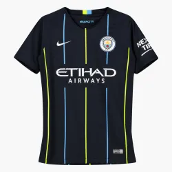 18/19 Manchester City Retro Away Kids Jersey - product photo 18/19 Manchester City Retro Away Kids Jersey — AI-generated product preview, front view