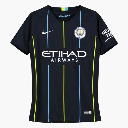 18/19 Manchester City Retro Away Kids Jersey