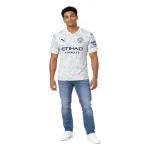 20/21 Manchester City Retro Third Jersey — AI model preview, full-body front view