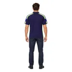 14/15 Manchester City Retro Third Jersey — AI model preview, full-body back view