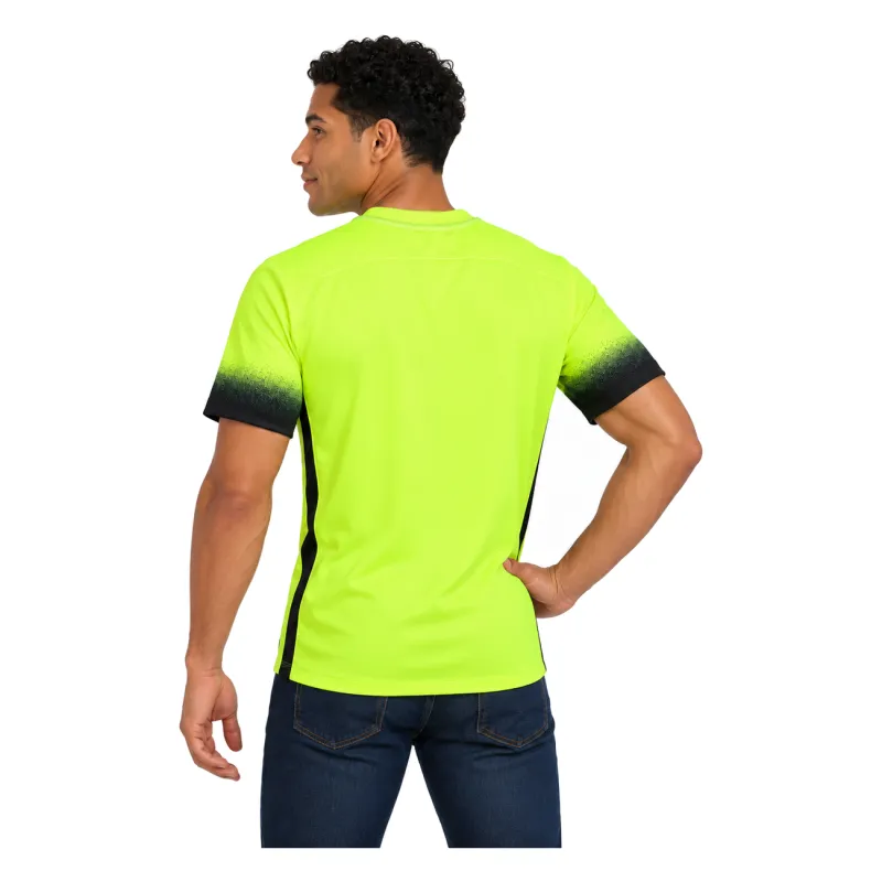 15/16 Manchester City Retro Third Jersey — AI model preview, upper-body back view