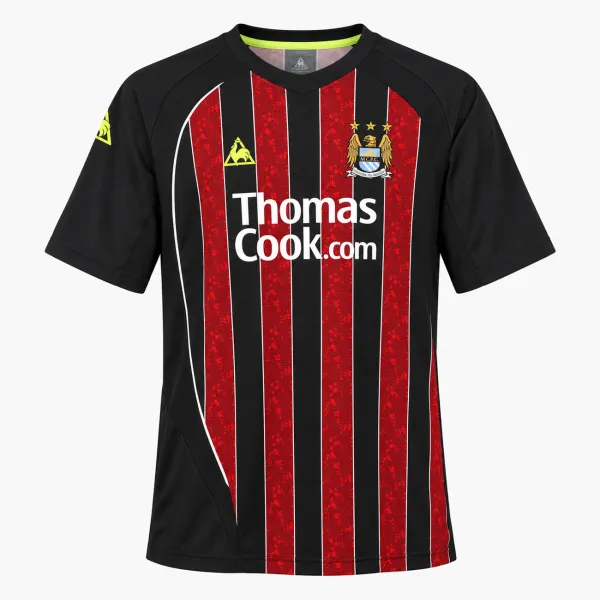 08/09 Manchester City Retro Away Jersey - AI-generated product preview, front view