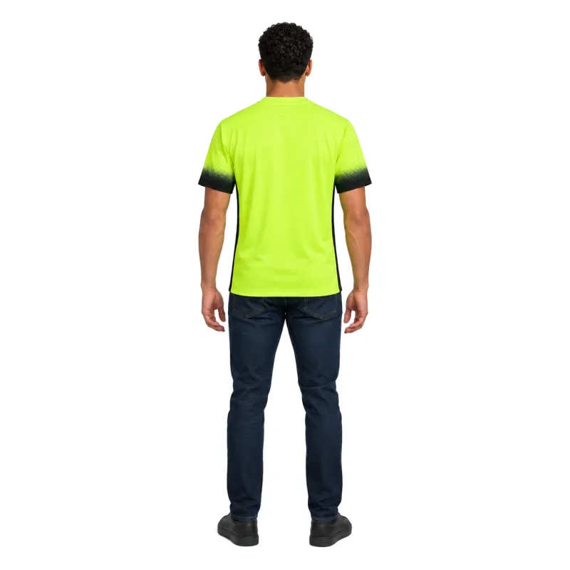 15/16 Manchester City Retro Third Jersey — AI model preview, full-body back view