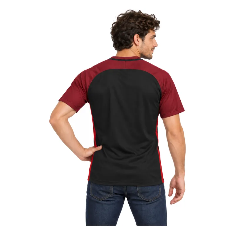 16/17 Manchester City Retro Away Jersey — AI model preview, upper-body back view