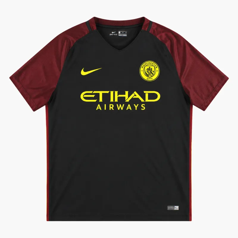 16/17 Manchester City Retro Away Jersey — AI-generated product preview, front view