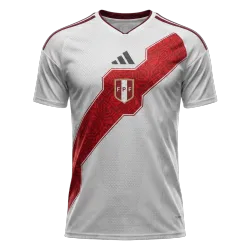 Peru Home Player Version Jersey World Cup 2026 - product photo Peru Home Player Version Men's Jersey World Cup 2026 front view featuring team crest.