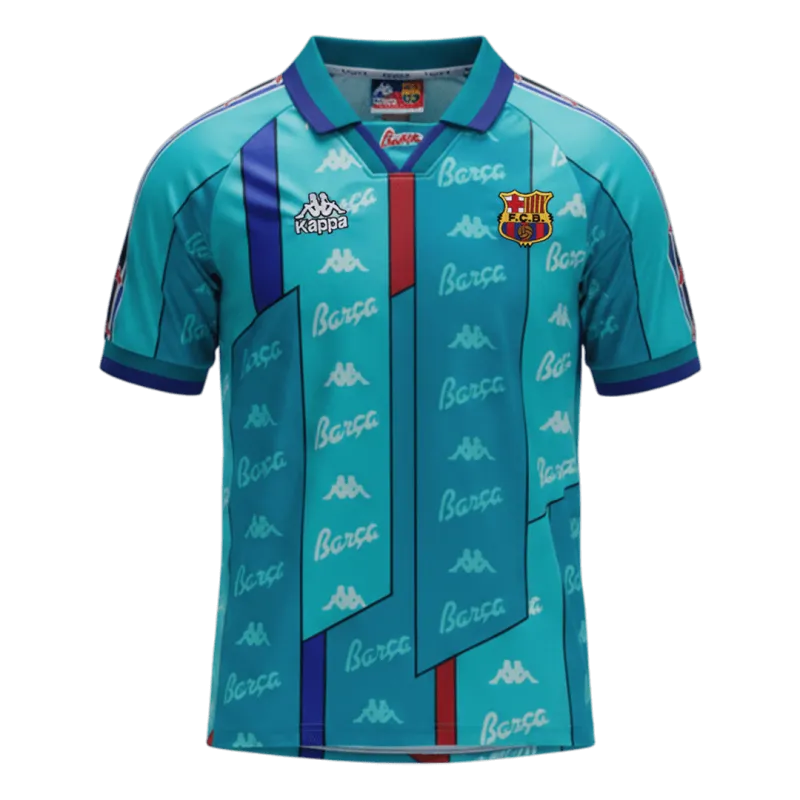 Camisola de Futebol Retro Barcelona Away 1996/97
