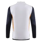Real Madrid 1/4 Zip Tracksuit 2023/24 White
