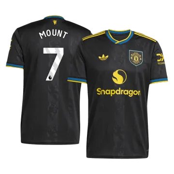 MOUNT #7 Manchester United Third Away Soccer Jersey 2025/26