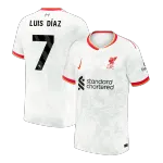 LUIS DIAZ #7 Liverpool Third Away Soccer Jersey 2024 LUIS DIAZ #7 Liverpool Third Away Soccer Jersey 2024