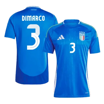 DIMARCO #3 Italy Home Men's Soccer Jersey EURO 2024