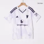 Manchester United Away Kids Soccer Jerseys Full Kit 2025/26